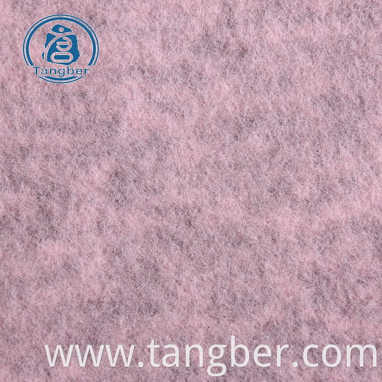 brushed back fleece fabric